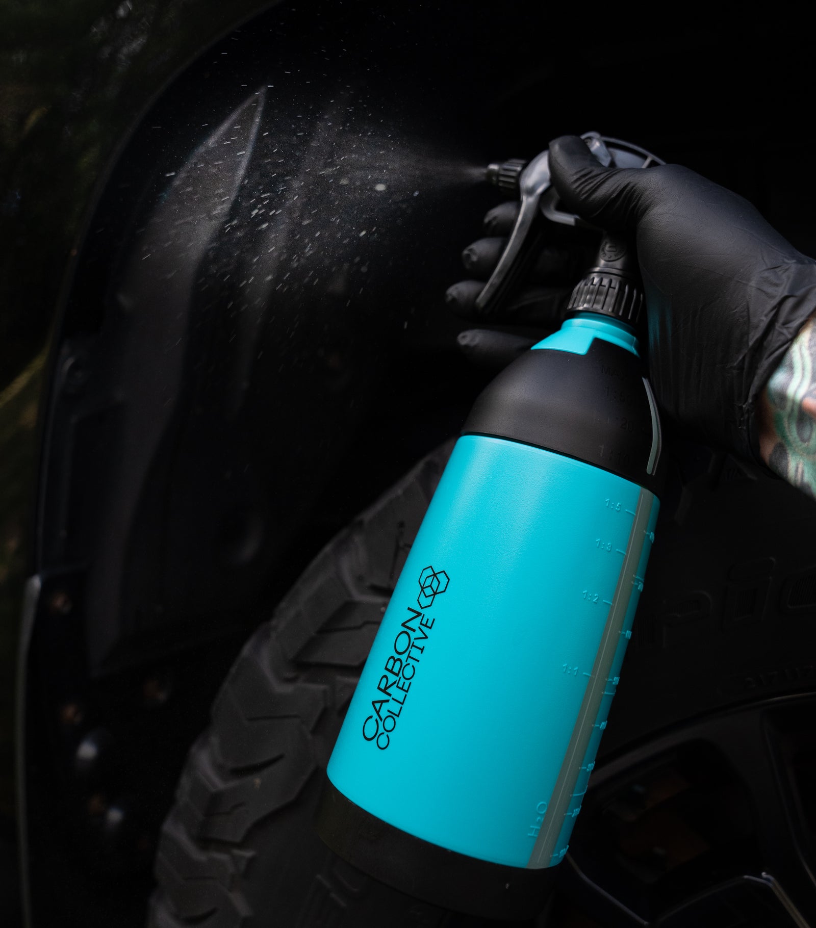 Carbon Collective Pro Range 360º Sprayer Bottle 1L