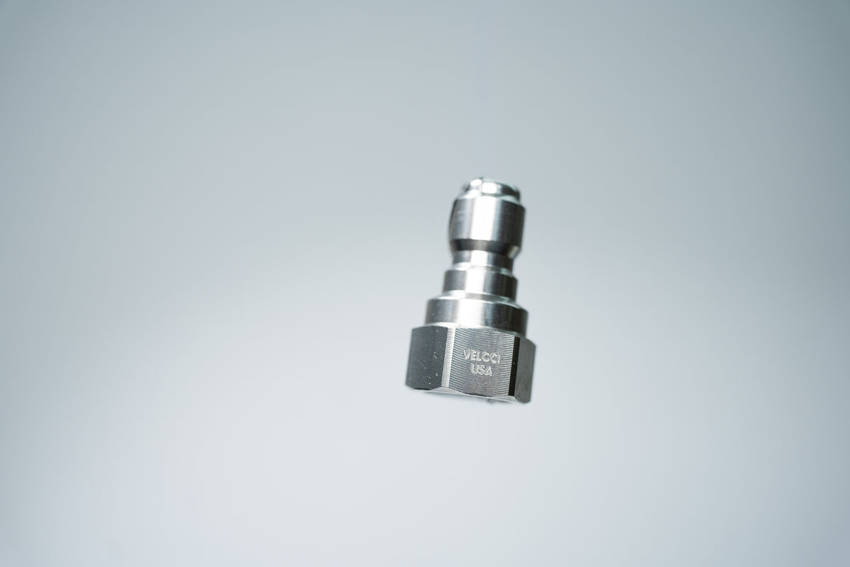 Prima Stainless Steel QC Plug 3/8FPT
