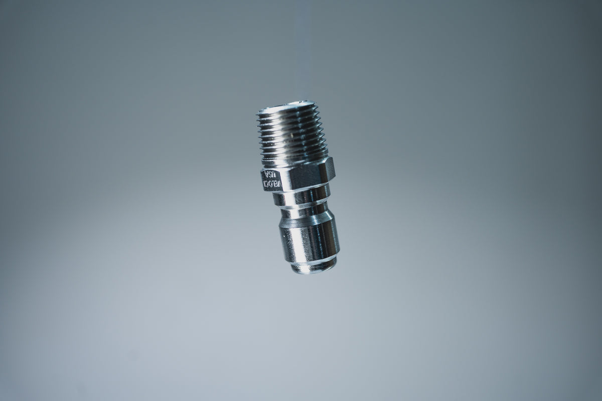 Prima Stainless Steel QC Plug 3/8MPT