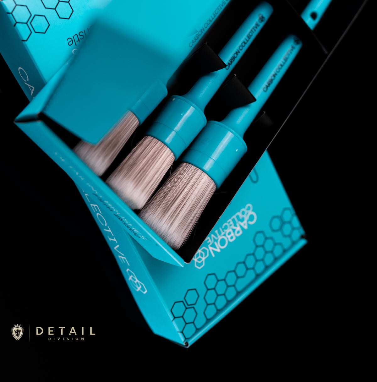 Carbon Collective Firm Bristle Detailing Brushes