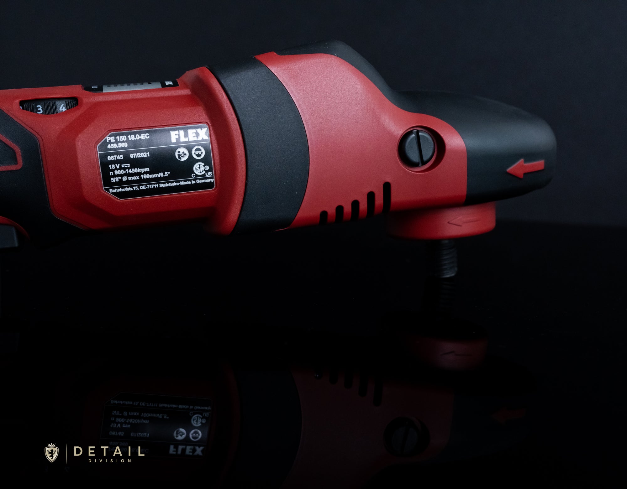 FLEX PE-150 18.o-EC/5.0 Cordless Rotary Polisher Kit