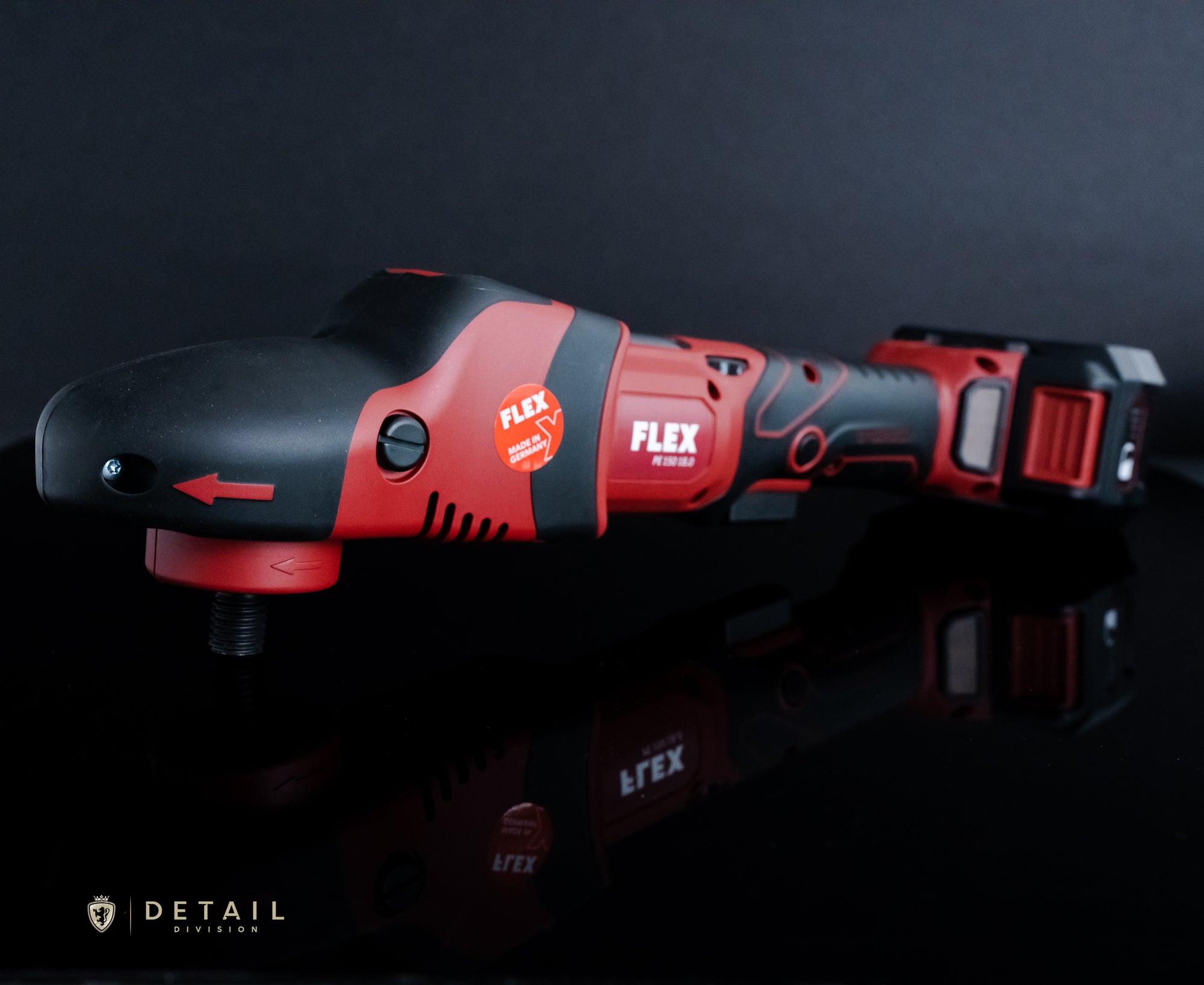 FLEX PE 150 18.o EC 5.0 Cordless Rotary Polisher Kit DETAIL