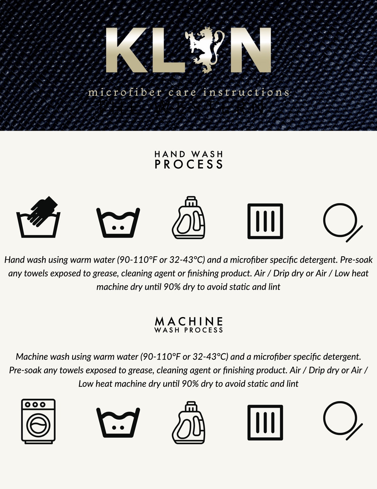 KLiN Clean Towel 10-Pack