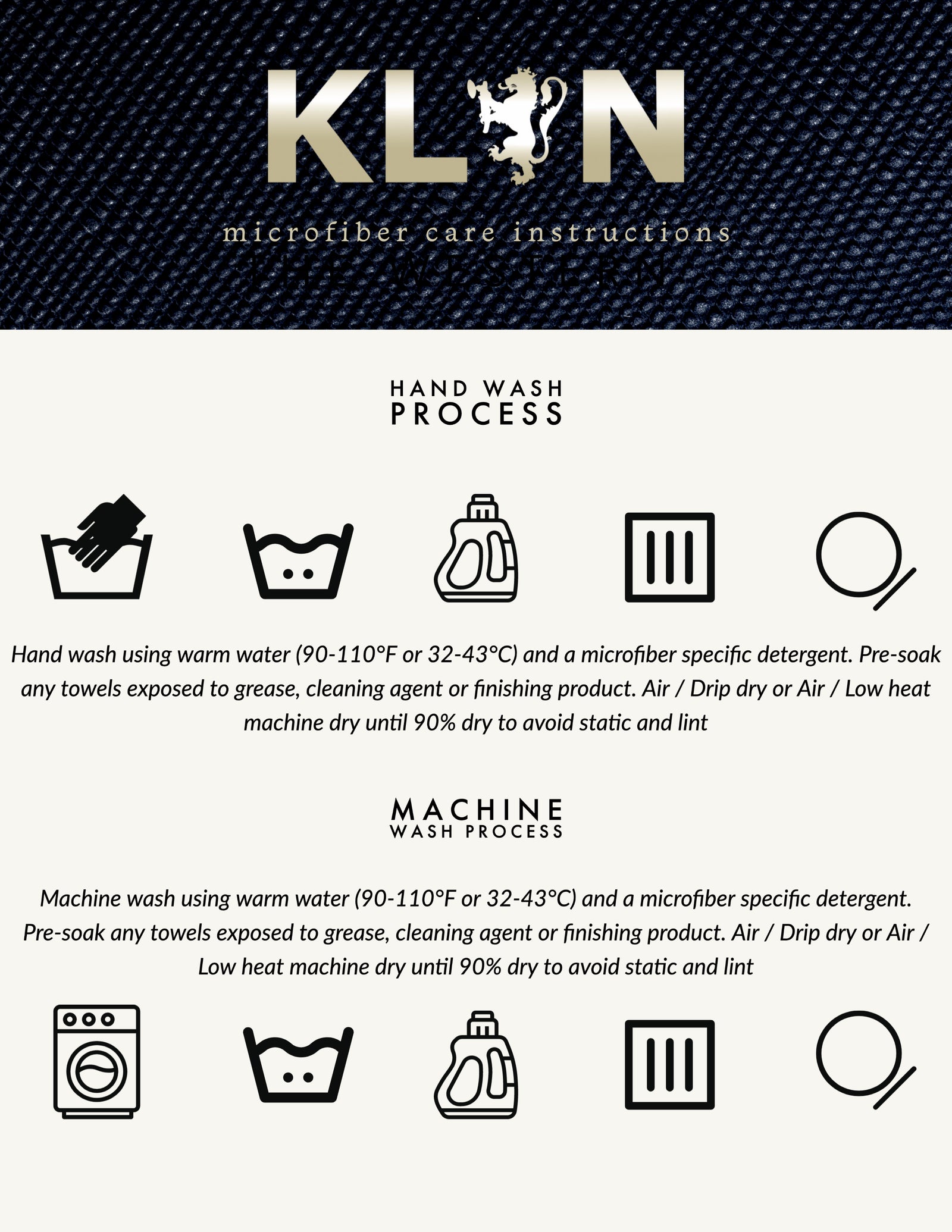 KLiN Clean Towel 10-Pack