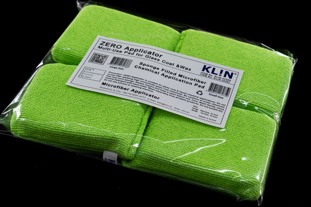 KLiN Zero Microfiber Applicator Packs